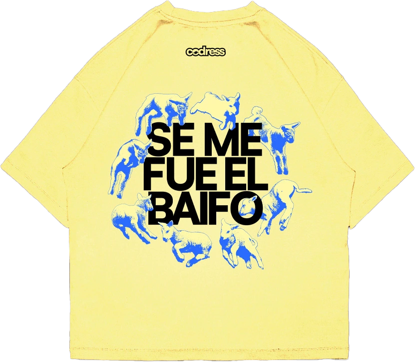 Baifo · Amarillo · espalda