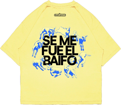 Baifo · Amarillo · espalda