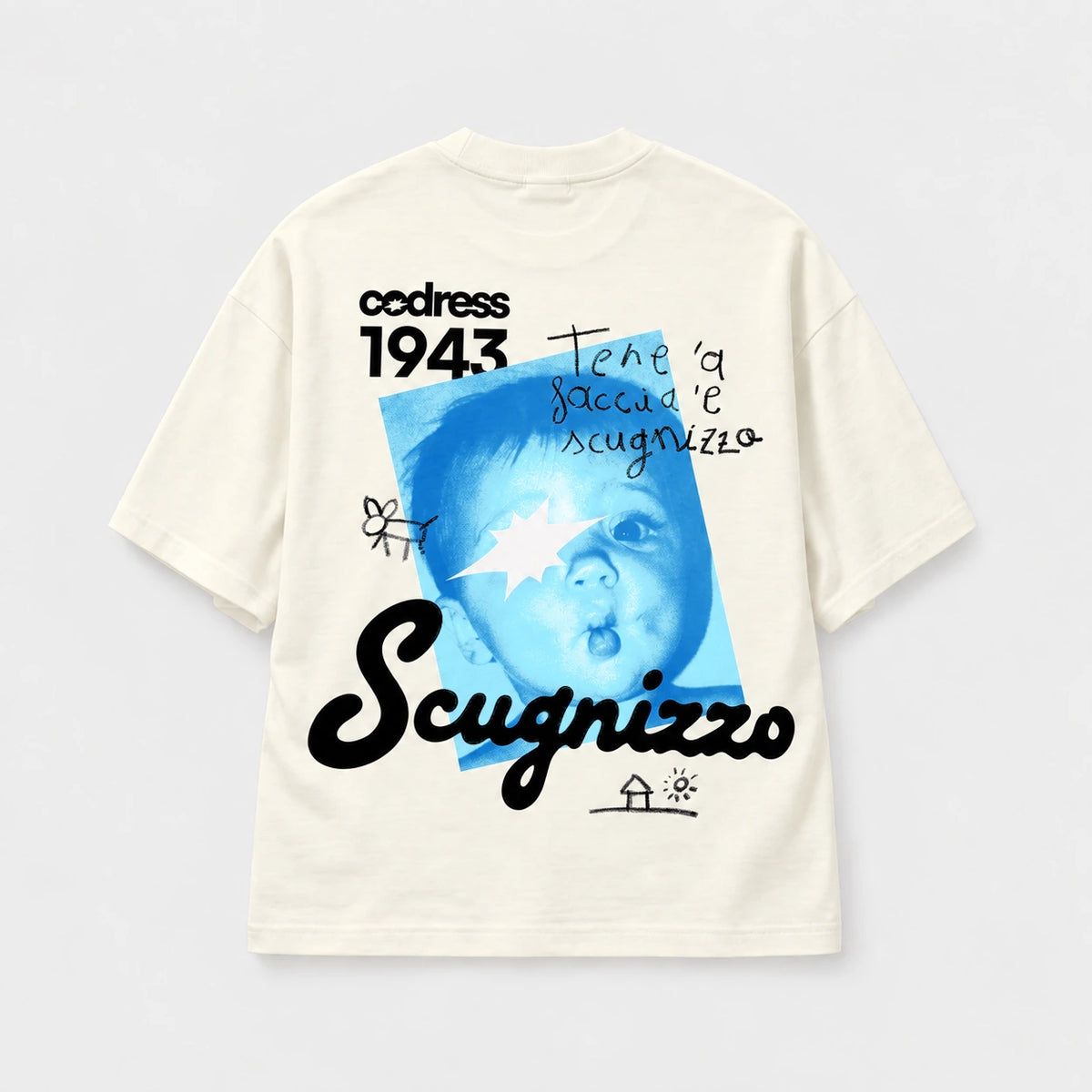 Scugnizzo · Off white · espalda